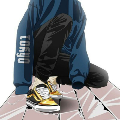 高清漫画头像男生嘻哈图片(精选28张)