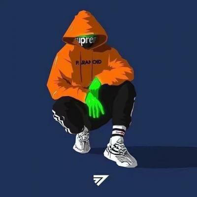 高清漫画头像男生嘻哈图片(精选28张)