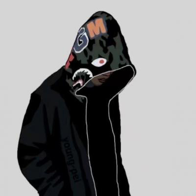 高清漫画头像男生嘻哈图片(精选28张)