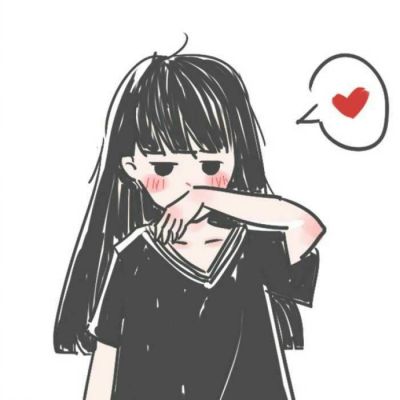 卡通情侣头像呆萌一对图片大全(优选20张)