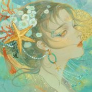 唯美意境手绘女生头像(共22张)