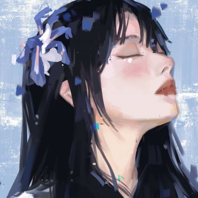 唯美意境手绘女生头像(共22张)