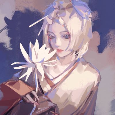 唯美意境手绘女生头像(共22张)