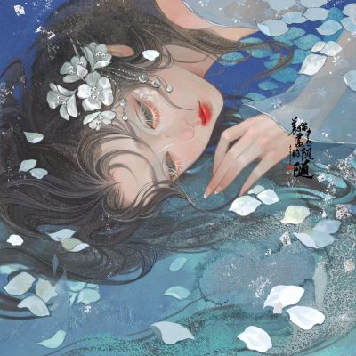 唯美意境手绘女生头像(共22张)