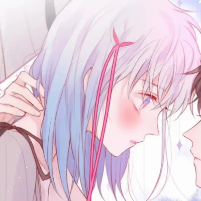 卡通情头2023新款一左一右(优选18张)