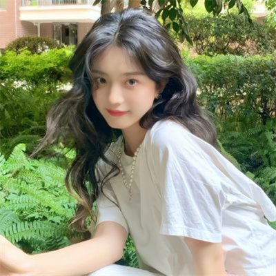 绿色系小清新女生头像(共20张)