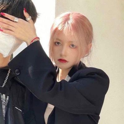 奶凶奶凶可爱的情侣头像高清(18张)