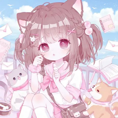 头像图片2023最火爆最好看女卡通(优选40张)