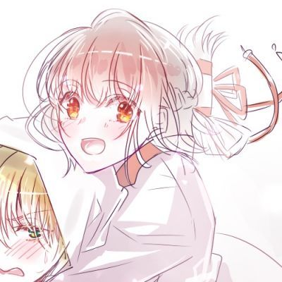 亲密恩爱一男一女动漫情侣古风头像(精选18张)