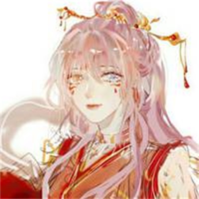 亲密恩爱一男一女动漫情侣古风头像(精选18张)