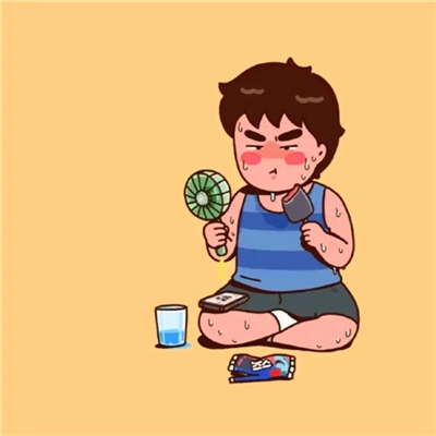 高清好看的情头一男一女卡通可爱图片(14张)