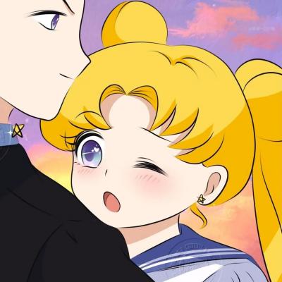 又酷又甜的情侣头像动漫(精选18张)