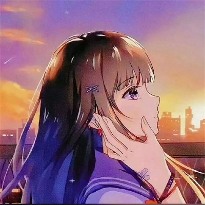 最甜的二次元情侣头像(精选18张)