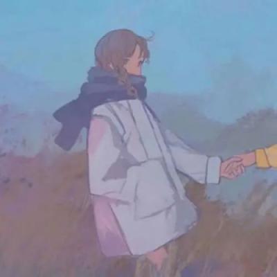 高清二次元甜甜的情头(精选18张)