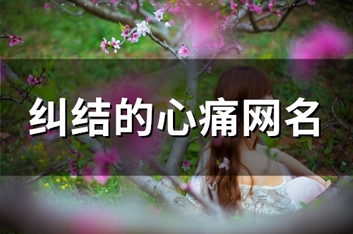 纠结的心痛网名(80个) 纠结的心痛网名(80个)