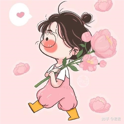 耐看型的女生头像卡通简单(精选20张)