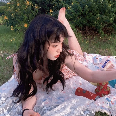 真人女头ins风可爱(共24张)