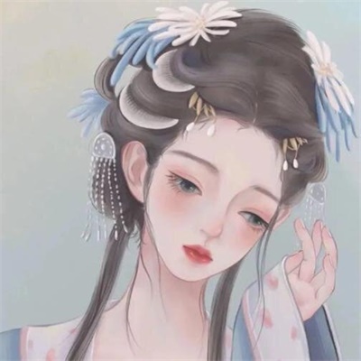 好看的女生小清新头像图片大全卡通(24张)