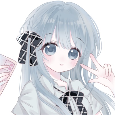 好看的女生小清新头像图片大全卡通(24张)