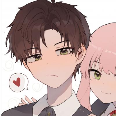 很精致很甜的动漫情头(精选18张)