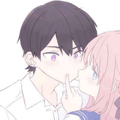 很精致很甜的动漫情头(精选18张)