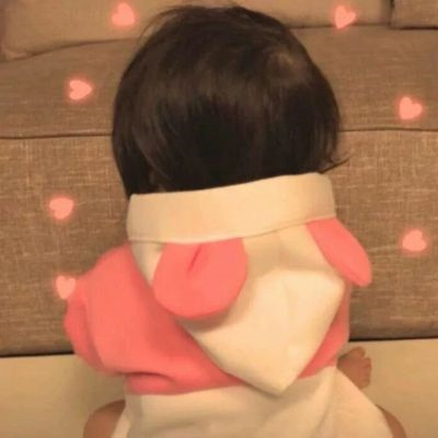 情侣头像小孩子可爱一男一女(精选16张)