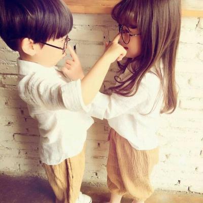 2023独一无二情侣头像萌娃一对两张(12张)