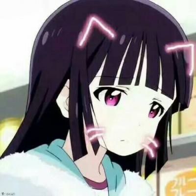 高清好看的微信头像女动漫二次元图片(18张)