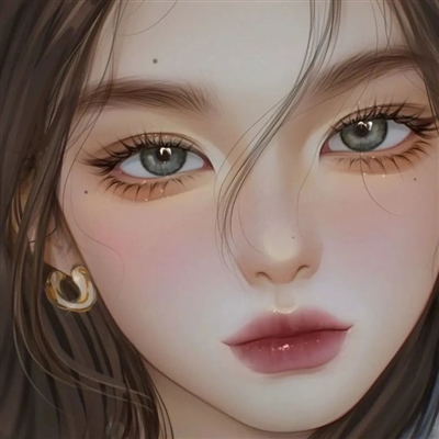 高清好看的手绘头像女生时尚图片(共18张)
