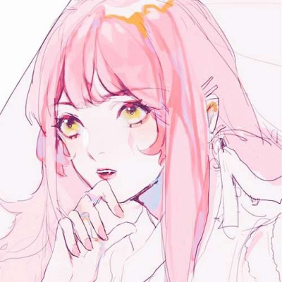 适合软妹子用的粉色系头像(精选16张)