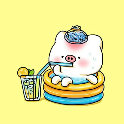 卡通情头超萌一男一女图片(优选16张)