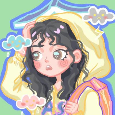 卡通情头超萌一男一女图片(优选16张)