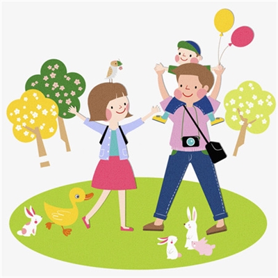 三口之家的卡通头像(优选25张)