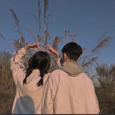 真人背影情头一男一女两张(16张)