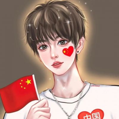 情侣动漫一男一女情头(优选18张)