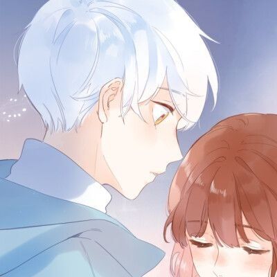 不明显的情侣头像动漫一男一女(16张)