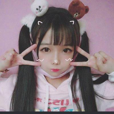 粉色系可爱少女心头像(共16张)