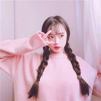 粉色系可爱少女心头像(共16张)