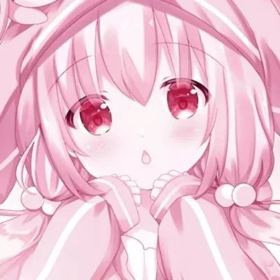 粉色系可爱少女心头像(共16张)