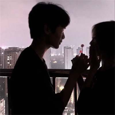 非主流情头像情侣双人两张(精选16张)