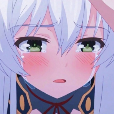 蓝色系女生二次元头像(优选18张)