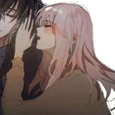 古风情侣头像一对两张唯美卡通图片(18张)