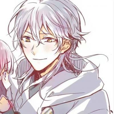 古风情侣头像一对两张唯美卡通图片(18张)