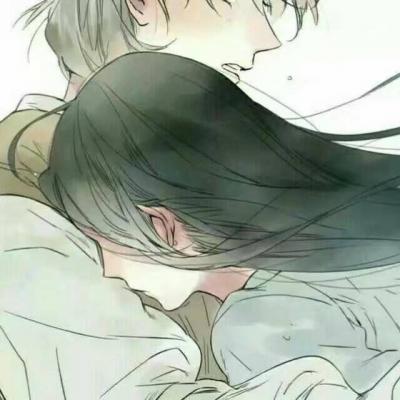 古风情侣头像一对两张唯美卡通图片(18张)