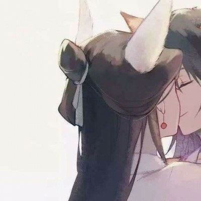 古风情侣头像一对两张唯美卡通图片(18张)