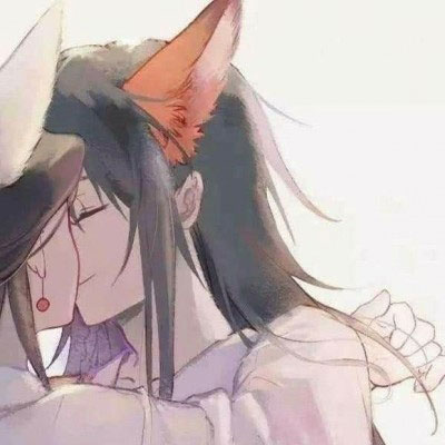 古风情侣头像一对两张唯美卡通图片(18张)