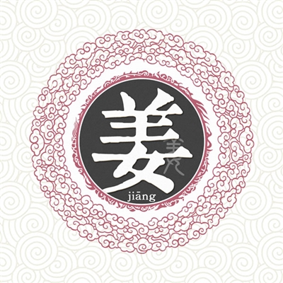 一组爆火的姓氏头像(优选16张)