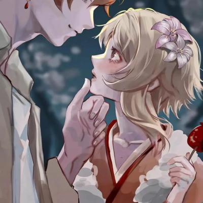 高清浪漫二次元动漫情侣头像图片大全(18张)