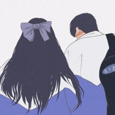 高清浪漫二次元动漫情侣头像图片大全(18张)