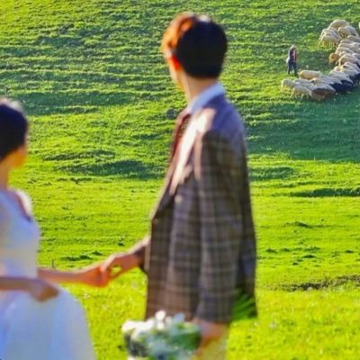 最近网上很火的情侣头像(精选18张)